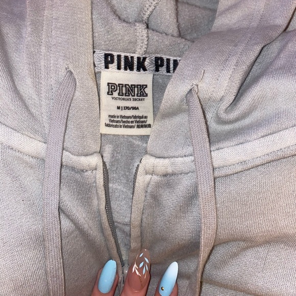 Love Pink Crop Sweater - Picture 4 of 4